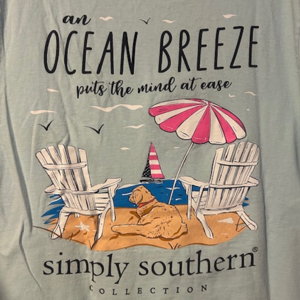 Simply Southern T-shirt - Size M - Picture 4 of 6